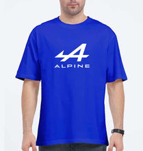 Load image into Gallery viewer, Alpine Oversized T-Shirt for Men-Royal Blue-Ektarfa.online
