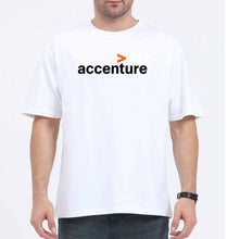 Load image into Gallery viewer, Accenture Oversized T-Shirt for Men-White-Ektarfa.online
