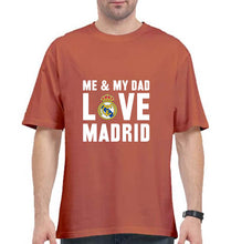 Load image into Gallery viewer, Love Real Madrid Oversized T-Shirt for Men-Coral-Ektarfa.online
