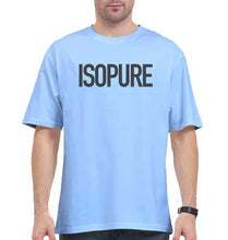 Load image into Gallery viewer, isopure Oversized T-Shirt for Men-Baby Blue-Ektarfa.online
