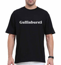 Load image into Gallery viewer, Gullinbursti Oversized T-Shirt for Men-Black-Ektarfa.online
