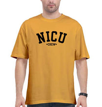 Load image into Gallery viewer, NICU crew Oversized T-Shirt for Men-Golden Yellow-Ektarfa.online
