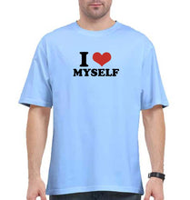 Load image into Gallery viewer, I LOVE MYSELF Oversized T-Shirt for Men
