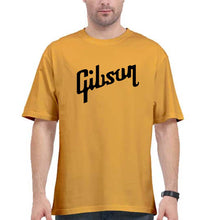 Load image into Gallery viewer, gibson Oversized T-Shirt for Men-Golden Yellow-Ektarfa.online
