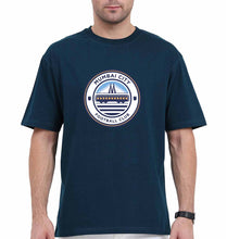 Load image into Gallery viewer, Mumbai Fc Oversized T-Shirt for Men-Petrol Blue-Ektarfa.online
