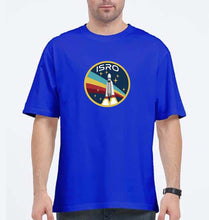 Load image into Gallery viewer, Isro Oversized T-Shirt for Men-Royal Blue-Ektarfa.online
