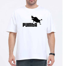 Load image into Gallery viewer, pumba Oversized T-Shirt for Men-White-Ektarfa.online
