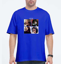 Load image into Gallery viewer, the beatles let it be Oversized T-Shirt for Men-Royal Blue-Ektarfa.online
