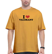 Load image into Gallery viewer, I LOVE VALORANT Oversized T-Shirt for Men
