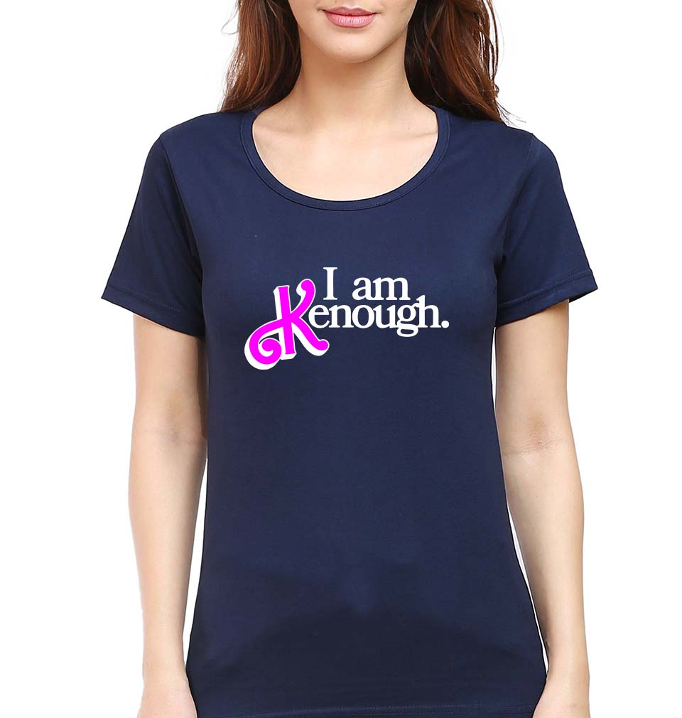 kenough T-Shirt for Women-Navy Blue-Ektarfa.online