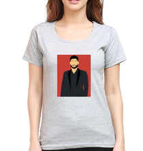 Load image into Gallery viewer, kr$na T-Shirt for Women-Grey Melange-Ektarfa.online
