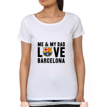 Load image into Gallery viewer, Love Barcelona T-Shirt for Women-White-Ektarfa.online
