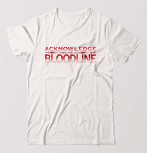 Load image into Gallery viewer, acknowledge the bloodline T-Shirt for Men-White-Ektarfa.online
