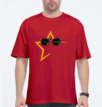 Load image into Gallery viewer, Lil Star Oversized T-Shirt for Men-Red-Ektarfa.online
