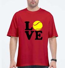 Load image into Gallery viewer, Love Tennis Oversized T-Shirt for Men-Ektarfa.online
