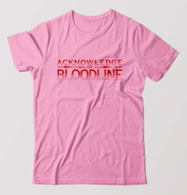 Load image into Gallery viewer, acknowledge the bloodline T-Shirt for Men-Light Baby Pink-Ektarfa.online
