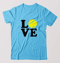 Load image into Gallery viewer, Love Tennis T-Shirt for Men-Light Blue-Ektarfa.online
