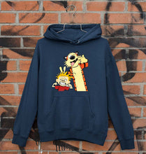Load image into Gallery viewer, Calvin hobbes Unisex Hoodie for Men/Women-Navy Blue-Ektarfa.online
