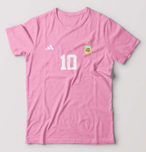 Load image into Gallery viewer, Argentina Fottball 10 T-Shirt for Men-Light Baby Pink-Ektarfa.online
