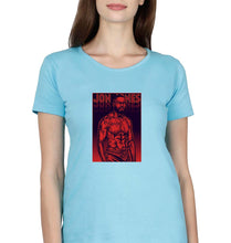 Load image into Gallery viewer, jon jones UFC T-Shirt for Women-SkyBlue-Ektarfa.online
