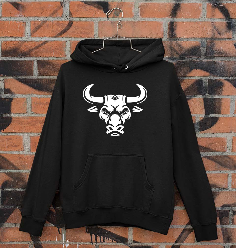 Bull Unisex Hoodie for Men/Women-Black-Ektarfa.online