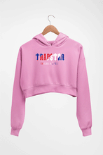Load image into Gallery viewer, Trapstar Crop HOODIE FOR WOMEN-Light Baby Pink-Ektarfa.online
