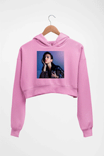 Load image into Gallery viewer, dua lipa Crop HOODIE FOR WOMEN-Light Baby Pink-Ektarfa.online
