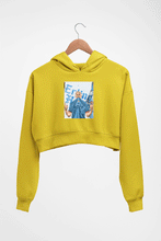 Load image into Gallery viewer, erling haaland Crop HOODIE FOR WOMEN-Mustard Yellow-Ektarfa.online
