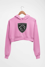 Load image into Gallery viewer, Peugeot Crop HOODIE FOR WOMEN-Light Baby Pink-Ektarfa.online
