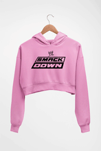 Load image into Gallery viewer, smackdown Crop HOODIE FOR WOMEN-Light Baby Pink-Ektarfa.online
