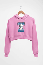 Load image into Gallery viewer, Stone Cold Steve Austin Crop HOODIE FOR WOMEN-Light Baby Pink-Ektarfa.online
