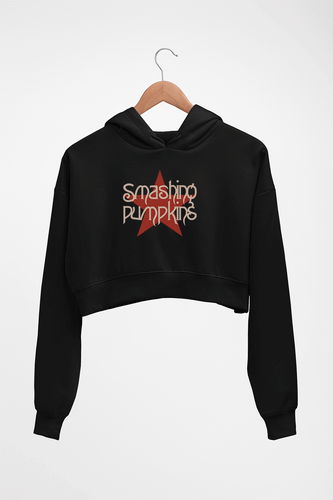 Smashing Pumpkins Crop HOODIE FOR WOMEN-Ektarfa.online
