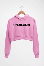 Load image into Gallery viewer, digico Crop HOODIE FOR WOMEN-Light Baby Pink-Ektarfa.online
