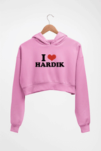 Load image into Gallery viewer, I LOVE HARDIK HOODIE FOR WOMEN
