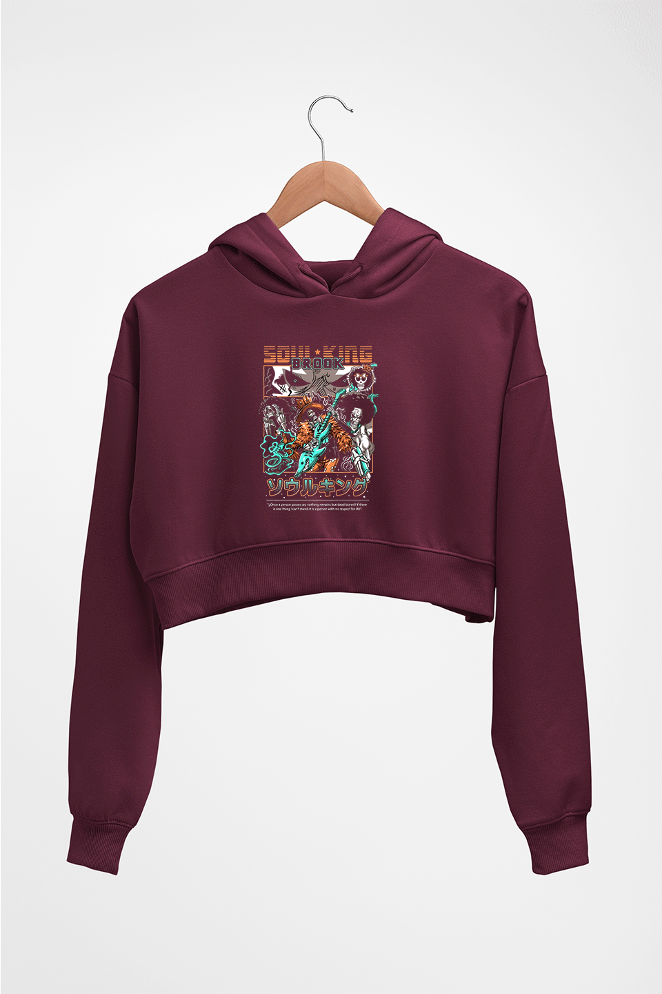 BROOK(SOUL KING) - ONE PIECE Anime HOODIE FOR WOMEN