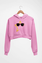 Load image into Gallery viewer, Lil Star Crop HOODIE FOR WOMEN-Light Baby Pink-Ektarfa.online
