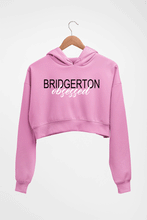 Load image into Gallery viewer, bridgerton obsessed Crop HOODIE FOR WOMEN-Light Baby Pink-Ektarfa.online
