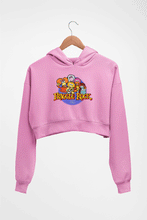 Load image into Gallery viewer, Fraggle Rock Crop HOODIE FOR WOMEN-Light Baby Pink-Ektarfa.online
