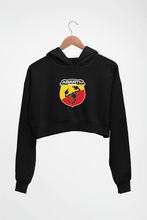 Load image into Gallery viewer, Abarth Crop HOODIE FOR WOMEN-Black-Ektarfa.online
