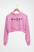 Load image into Gallery viewer, Ghost of Tsushima Crop HOODIE FOR WOMEN-Light Baby Pink-Ektarfa.online
