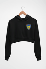 Load image into Gallery viewer, chennaiyin FC Crop HOODIE FOR WOMEN-Black-Ektarfa.online
