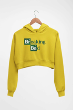 Load image into Gallery viewer, Breaking Bad Crop HOODIE FOR WOMEN-Mustard Yellow-Ektarfa.online
