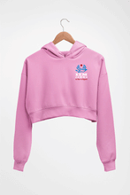 Load image into Gallery viewer, IIM Jammu Crop HOODIE FOR WOMEN-Light Baby Pink-Ektarfa.online
