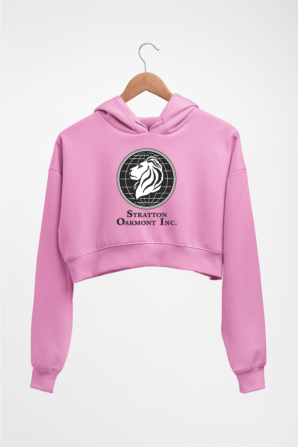Stratton Oakmont Crop HOODIE FOR WOMEN-Light Baby Pink-Ektarfa.online