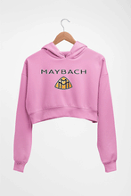 Load image into Gallery viewer, Maybach Crop HOODIE FOR WOMEN-Light Baby Pink-Ektarfa.online
