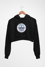Load image into Gallery viewer, Mumbai Fc Crop HOODIE FOR WOMEN-Black-Ektarfa.online
