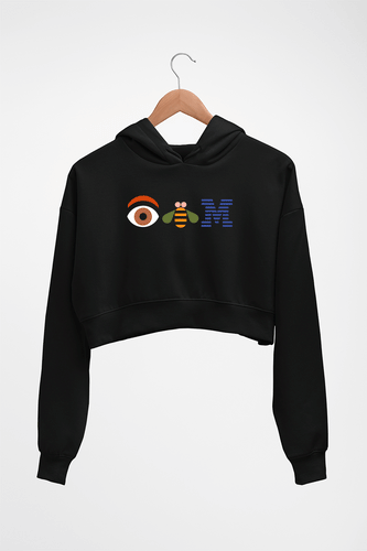 IBM Crop HOODIE FOR WOMEN-Ektarfa.online
