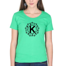 Load image into Gallery viewer, Kabalarian Philosophy T-Shirt for Women-Flag Green-Ektarfa.online
