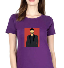 Load image into Gallery viewer, kr$na T-Shirt for Women-Purple-Ektarfa.online
