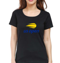 Load image into Gallery viewer, US Open T-Shirt for Women-Black-Ektarfa.online
